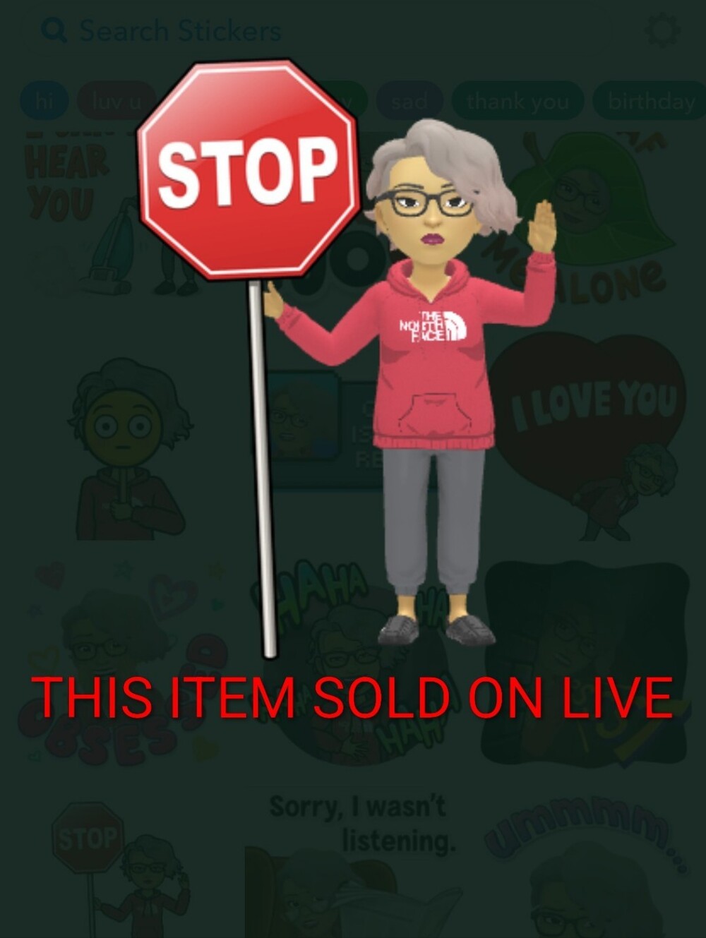 🚨 SOLD LIVE🚨